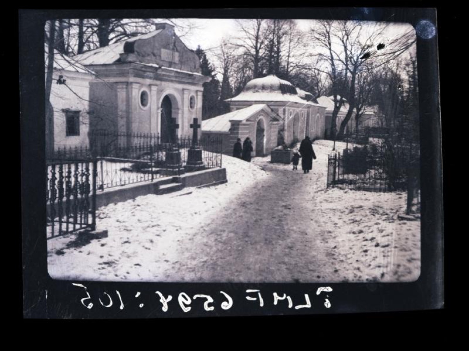Kopli kalmistu talvine vaade, 1920