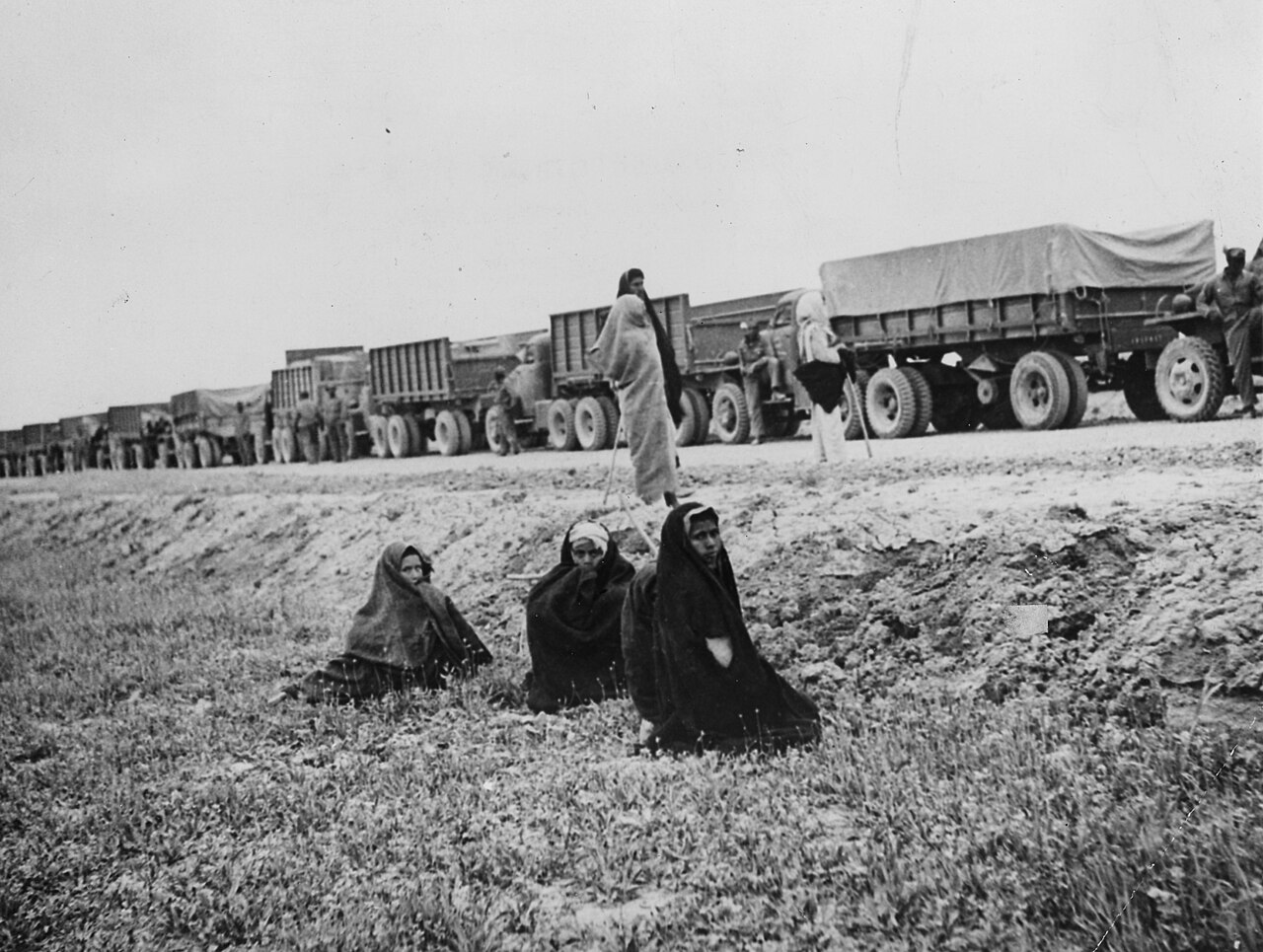 Lend-Lease'i veokite kolonn teel Nõukogude Liitu, Pärsia koridor, Iraan 1943